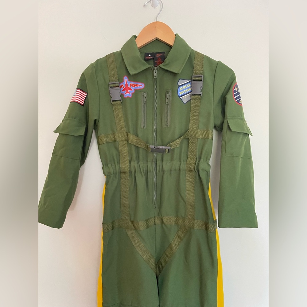 Authentic Kids Fighter Pilot Costume - Picture 3 of 6